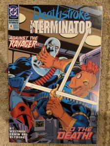 Deathstroke the Terminator #4 NM (1991)
