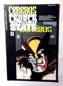 Cerebus Church State #4 1991 Aardvark-Vanaheim Reprints Cerebus #54 Comic