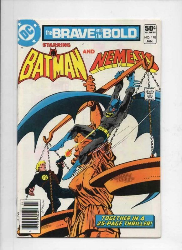 BRAVE and the BOLD #170, VF/NM, Batman, Nemesis, 1955 1981, more in store