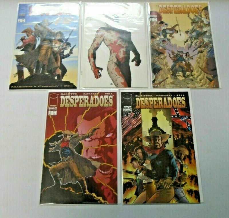 Desperadoes Set #1-5 8.0 VF (1997)