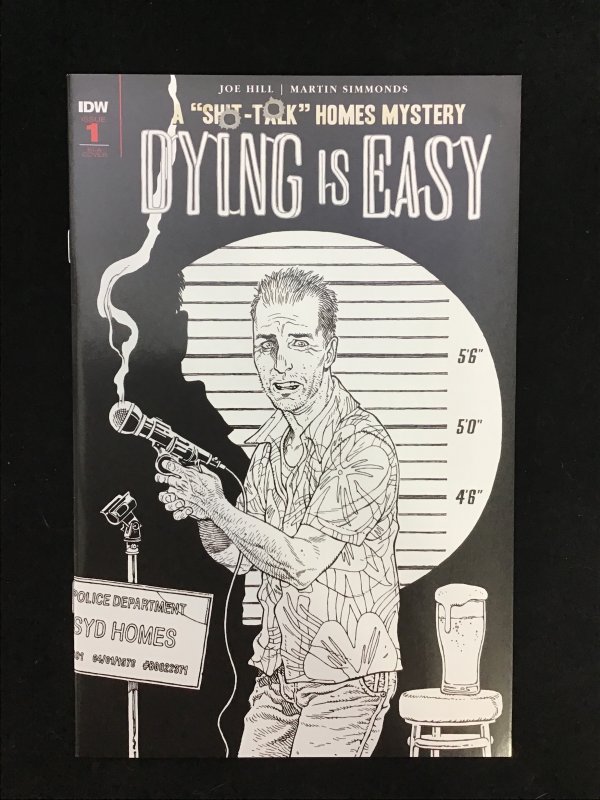 Dying is Easy #1 (1:10 Incentive B&W Cover)