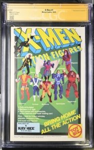 X-Men #1 1991 Marvel Comics CGC 9.8 SS Signed Jim Lee Storm cover 015