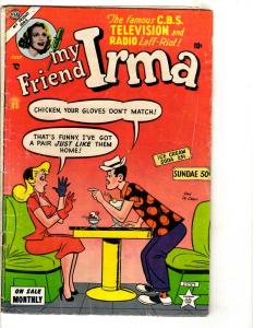 My Friend IRMA # 33 VG/FN Atlas (Marvel) Comic Book CBS Television Radio JL17