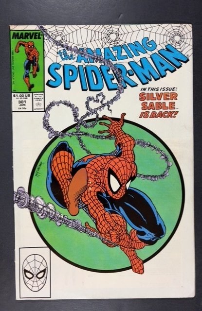 The Amazing Spider-Man #301 (1988) ICONIC MCFARLANE COVER!
