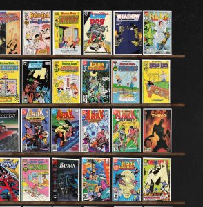 Huge Lot 150+ Comics with Detective Comics, The Omega Men, The Shadow & More!