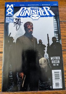 The Punisher #13 (2005) MAX Comics NM Signed By Tim Bradstreet