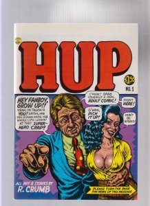 HUP #1 -  1ST PRINT R. CRUMB (8/8.5) 1986