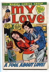 My Love Comics #15--comic book--1971-- Marvel--Romance--VG-