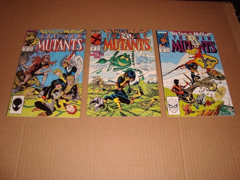 NEW MUTANTS LOT OF 9 (1988-1991) FREE SHIPPING