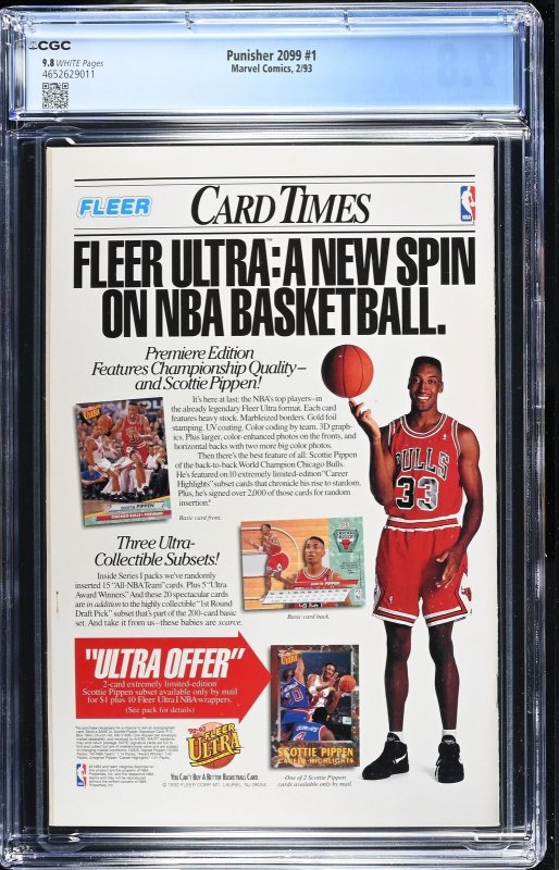 Punisher 2099 #1 (2/93) Graded CGC 9.8