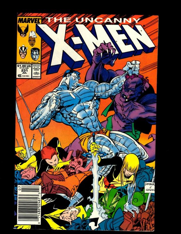 Lot of 11 X-Men Marvel Comics #220 223 224 225 226 227 229 230 231 233 234 J412