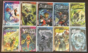 34 Future State DC Flash Green Lantern Wonder Woman Superman Batman Set NM