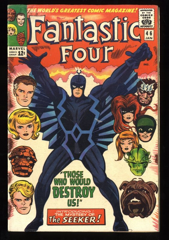 Fantastic Four #46 VG 4.0 1st Black Bolt!