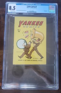 Yankee Comics 4 CGC 8.5