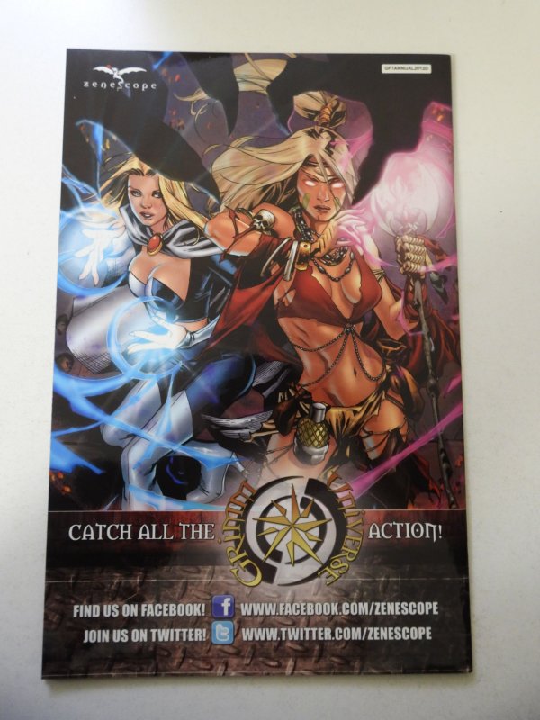 Grimm Fairy Tales 2012 Annual Project Comic Exclusive Variant VF/NM Cond