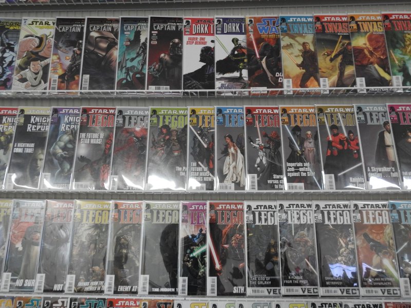 Huge Lot of 140+ Comics W/ ALL STAR WARS!!! Avg. VF+ Condition!