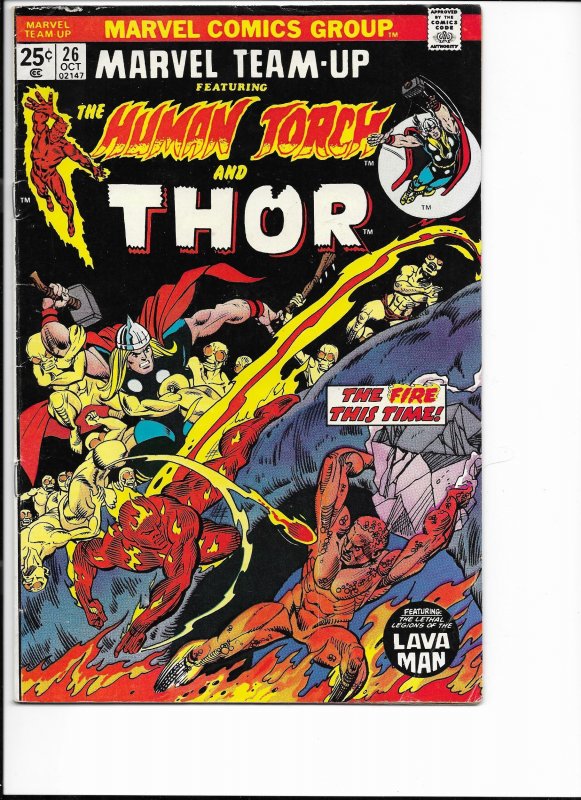 Marvel Team-Up #26  (1974)