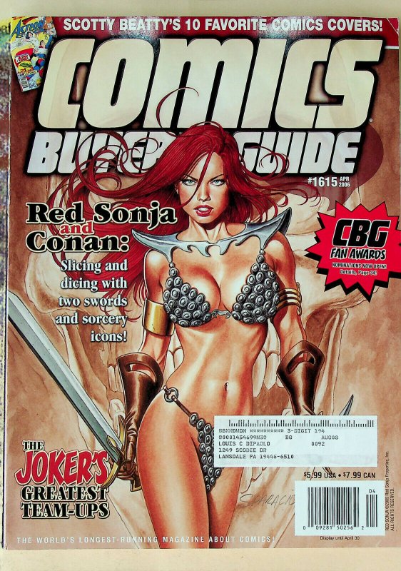 Comic Buyer's Guide #1615 Apr 2006 - Krause Publications