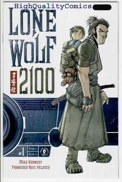 LONE WOLF 2100 #1, NM+. Mike Kennedy, Ronin, Sword, Velasco