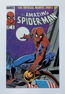 The Official Marvel Index To The Amazing Spiderman #8 November 1985 Marvel Comic