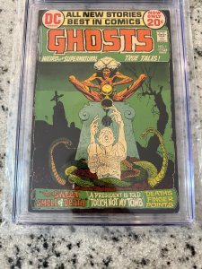 Ghosts # 7 CGC Graded 6.0 DC Comic Book 1972 Horror Monster JH21