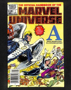 Official Handbook of the Marvel Universe #1