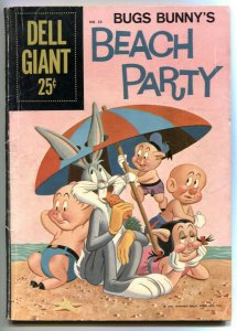 Bugs Bunny's Beach Party- Dell Giant #32 1960 VG 