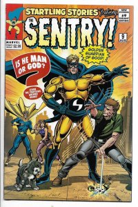 New Avengers #9 Herb Trimpe Startling Sentry variant, Marvel, 2005  n183x