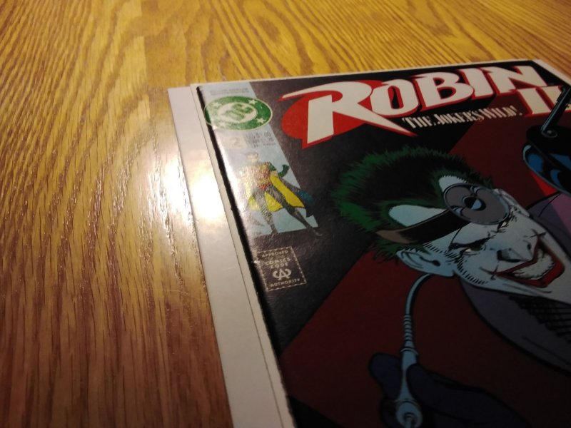 Robin II: The Joker's Wild! #2 Newstand Cover (1991)