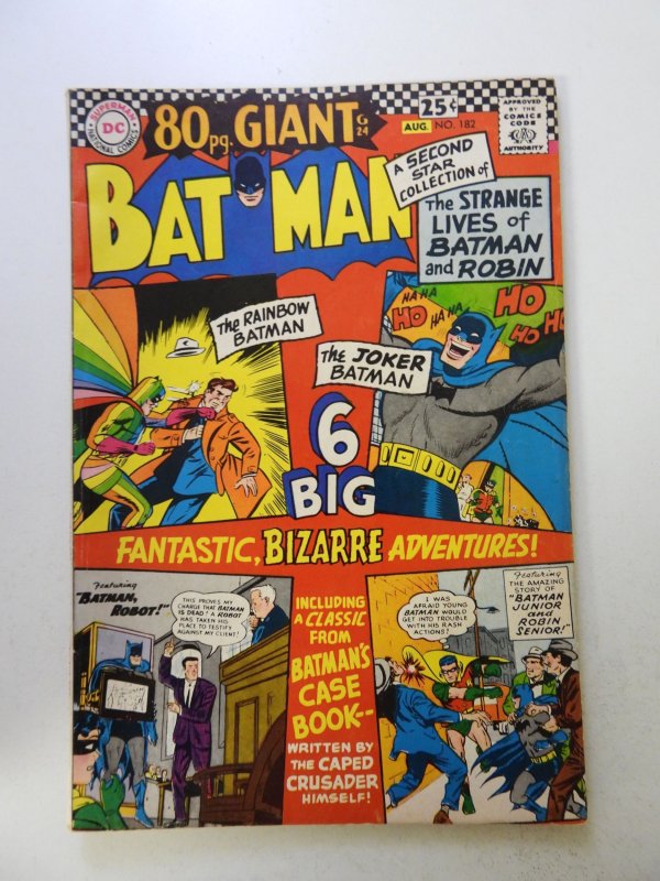 Batman #182 (1966) FN/VF condition