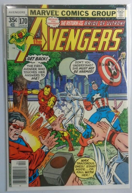 Avengers (1st Series) #170, 6.0/FN (1978)