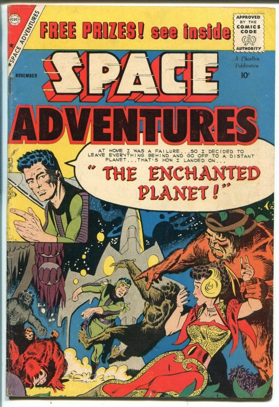 Space Adventures #31 1959-Charlton-Steve Ditko-Enchanted Planet-VF MINUS 