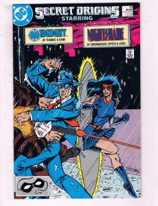 Secret Origins Starring Midnight & Nightshade #25 VF DC Comic Book DE13 