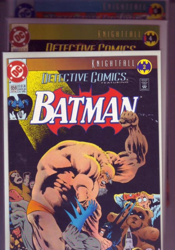 Batman Knightfall-Quest Full Set #659-77 (Apr-93) NM+ Super-High-Grade Batman