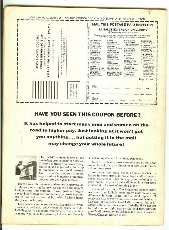 Dracula Lives! 3   1st Robert E Howard's Soloman Kane   Neal Adams