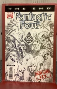 Fantastic Four: The End #1 Rough Cut Cover (2006)