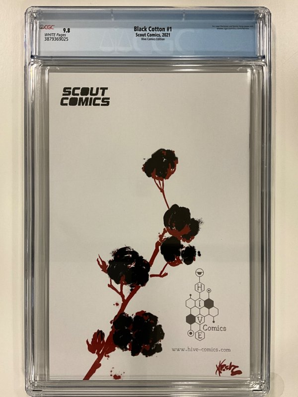 Black Cotton #1 Hive Comics Cover (2021) CGC 9.8