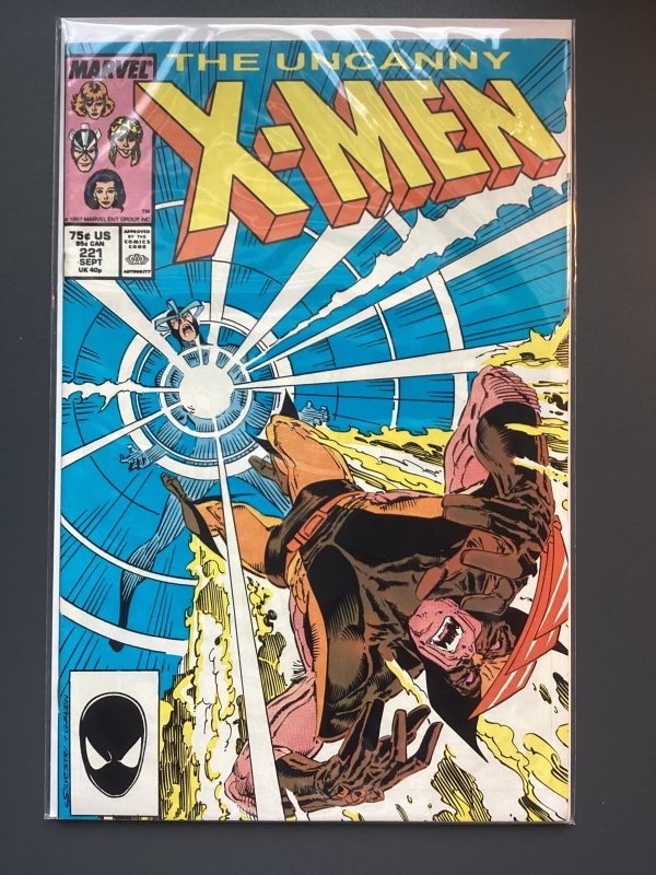 The Uncanny X-Men #221 (1987) 1st Mister Sinister