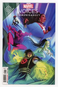 Marvel Voices: Comunidades #1 (2022 v2) Nova Miles Morales America Chavez NM