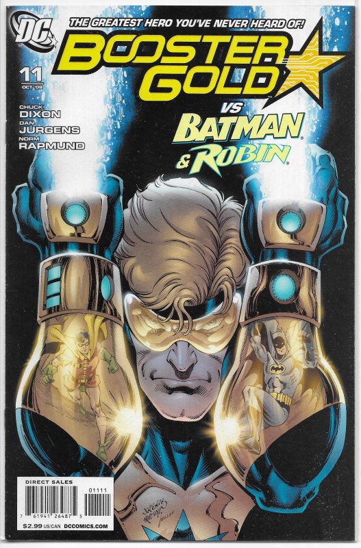 Booster Gold (vol. 2, 2007) #11 FN (Vicious Cycle 1) Dixon/Jurgens, Batman