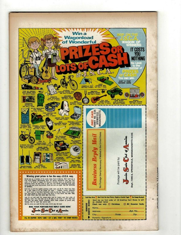 Conan The Barbarian # 1 VF/NM Marvel Comic Book Special King Size Issue EJ1