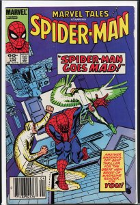 Marvel Tales #162 Newsstand Edition (1984) Spider-Man