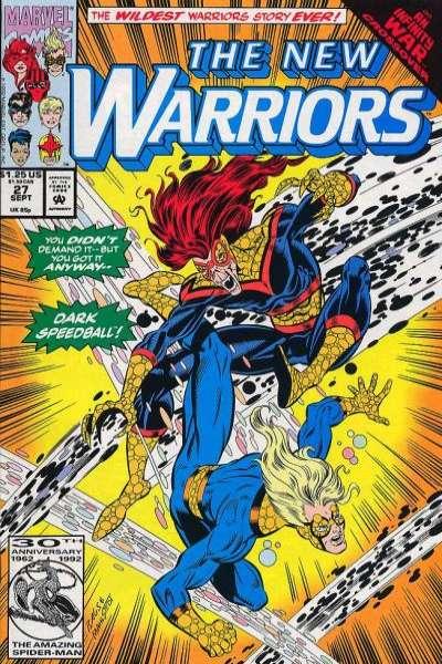 New Warriors (1990 series) #27, VF- (Stock photo)