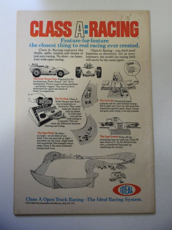 Captain Marvel #22 (1973) GD/VG Condition Cover detached at one staple