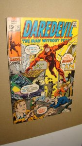 DAREDEVIL 74 *SOLID COPY* MARIE SEVERIN HERB TRIMPE ART 1970 MARVEL