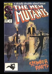 New Mutants #21 VF 8.0