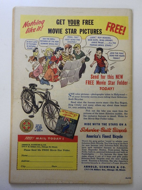 Humphrey Comics #4 (1949) GD+ Condition cover detached