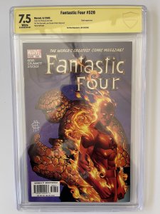 FANTASTIC FOUR 526 CBCS 7.5 Signed by Jim Cheung NOT CGC (2005)