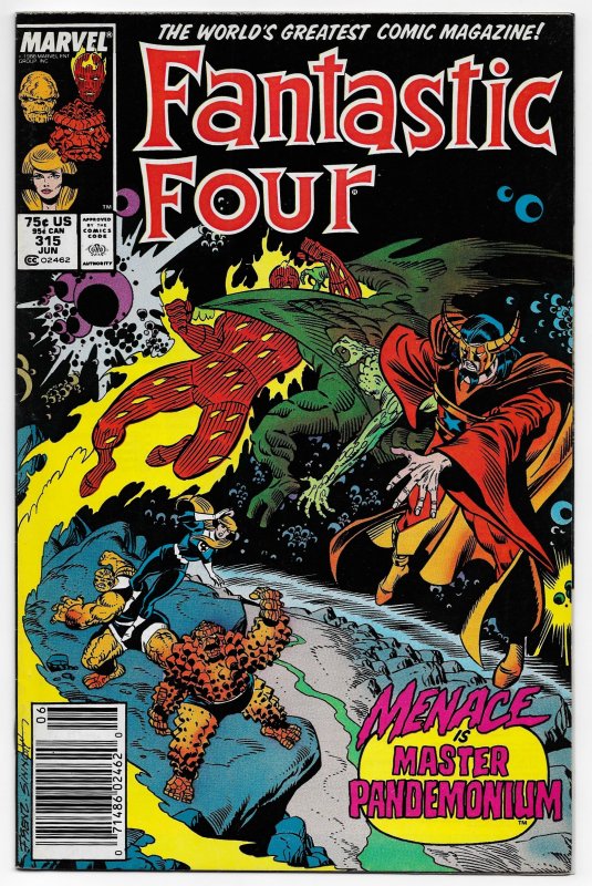 Fantastic Four #315 (1988) ITC256