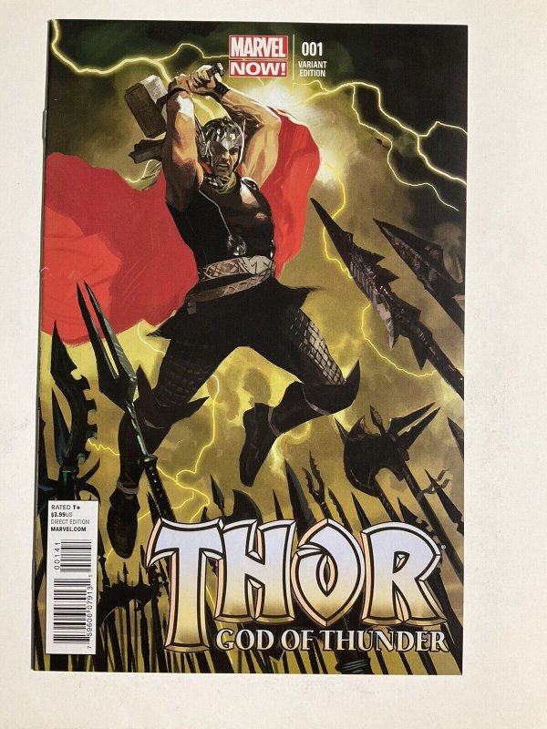 THOR GOD OF THUNDER 1 VARIANT NM NEAR MINT MARVEL